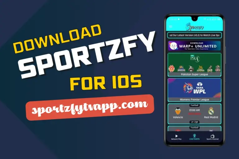 Sportzfy For ios